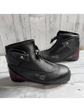 Salomon Escape Plus Prolink Cross Country Ski Boots Men Size 6.5 EUR 39 1/3 UK 6